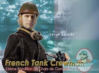 1/6 Scale "Serge Bernier" French Tank Crewman (Caporal) by Dragon