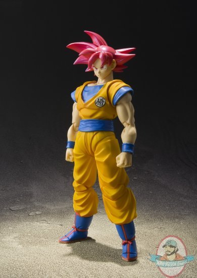 S.H. Figuarts Super Saiyan God Son Goku Dragon Ball Bandai BAN17564