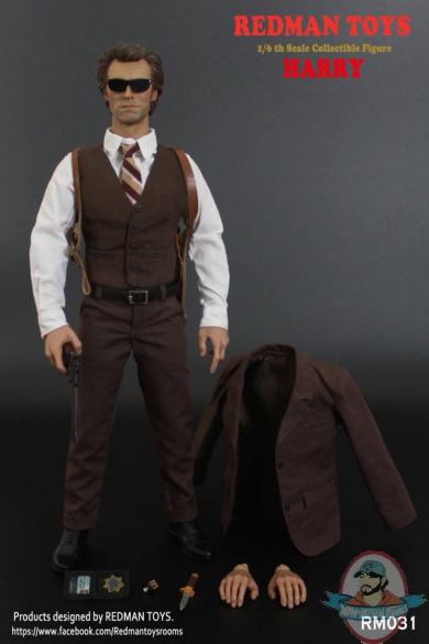 1/6 Scale Collectible Figure Inspector Harry RM 031 Redman