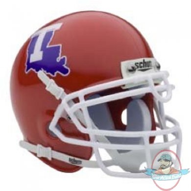 Louisiana Tech Bulldogs Mini Authentic Helmet Schutt 