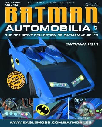 Dc Batman Automobilia Figurine Magazine #10 Batman #311 Eaglemoss
