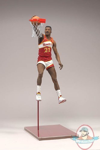 McFarlane NBA Legends Series 3 Dominique Wilkins Atlanta Hawks JC