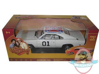 Dukes of Hazzard General Lee 1/18 DieCast Vehicle White Lightning 1969