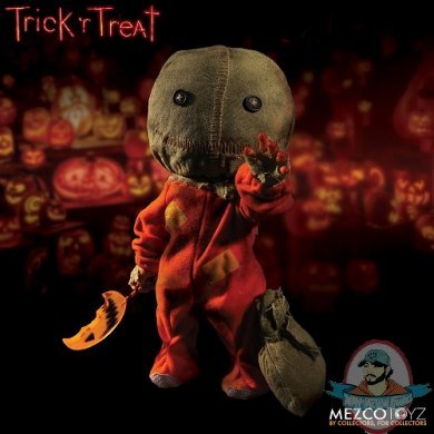 Mega-Scale 15-Inch Trick 'r Treat Sam Doll by Mezco