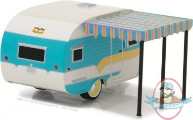 1:64 Hitched Homes Series 1 1958 Catolac DeVille Travel Trailer