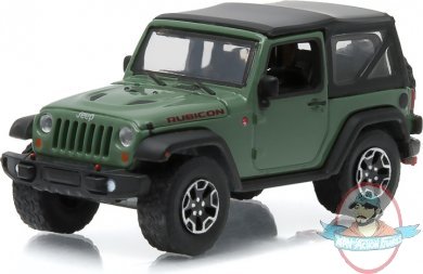 1:64 All Terrain Series 1 2015 Jeep Wrangler Rubicon Hard Rock Green