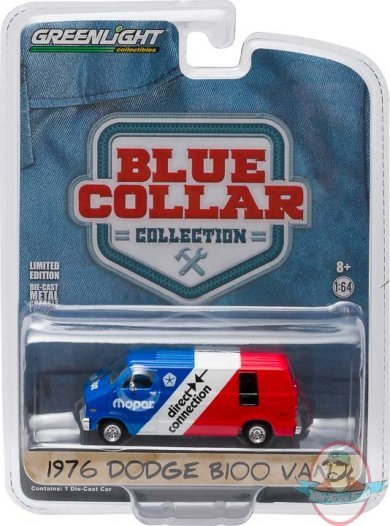 1:64 Blue Collar Collection Series 1 1976 Dodge Van GreenLight