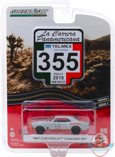  1:64 La Carrera Panamericana Series 1 #355 1967 Chevrolet Camaro