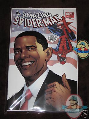 Amazing Spider-Man #583 Barack Obama 4th Print Comic