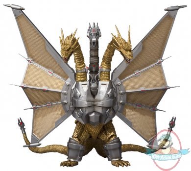 S.H. MonsterArts Mecha King Ghidora "Godzilla" by Bandai