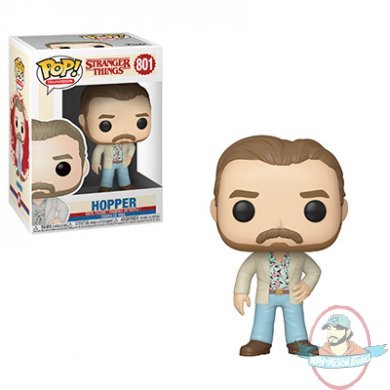 Pop! TV: Stranger Things Season 3 Hopper #801 Figure Funko