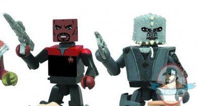 Star Trek Legacy Minimates Series 1 Capt. Sisko and Jem Hadar 2 Pack