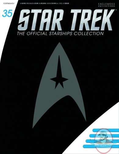 Star Trek Starships Magazine #35 Early Klingon Bird-of-Prey Eaglemoss 