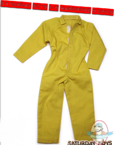 1/6 Scale Wardrobe Yellow Jumpsuit Series 003 by Saturday Toys