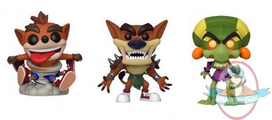 Pop! Games Crash Bandicoot Series 3 Set of 3 Vinyl Figures Funko