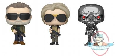 Pop! Movies Terminator Dark Fate Set of 3 Vinyl Figures Funko