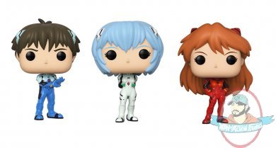 Pop! Animation Evangelion Set of 3 Figures Funko