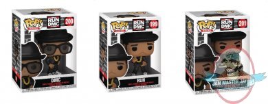 Pop! Rocks Run DMC Set of 3 Vinyl Figures by Funko