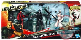 GI Joe Retaliation Movie Action Figure 3-Pack Ninja Showdown by Hasbro