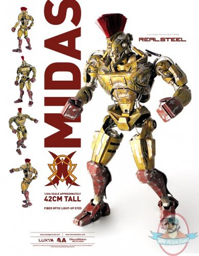 Midas - Real Steel 16" Action Figure by ThreeA