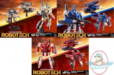 Robotech 1/100 Super Veritech VF-1J Set of 3 Toynami