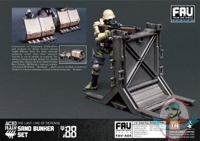 1:18 Scale Acid Rain Sand Bunker Set by Toynami