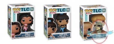 Pop! Rocks TLC Set of 3 Vinyl Figures by Funko