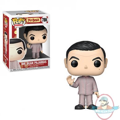 Pop! TV Mr. Bean: Mr Bean Pajamas #786 Vinyl Figure Funko
