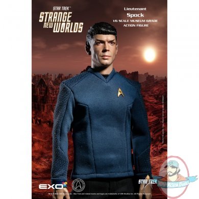 1/6 Star Trek Strange New Worlds Lieutenant Spock Figure EXO-6 