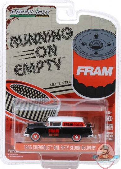 1:64 Running on Empty Series 8 1955 Chevrolet One Fifty Greenlight