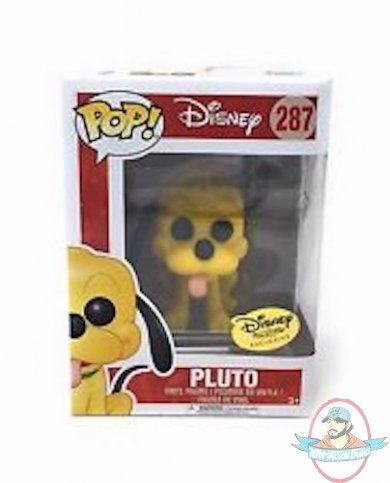 Pop! Disney Treasure Exclusive Pluto #287 Vinyl Figure by Funko JC