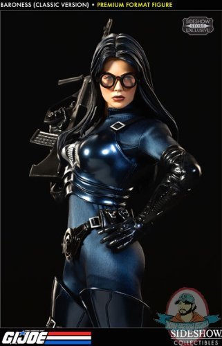 GI Joe 1/4 Baroness Premium Format Statue Sideshow Collectibles