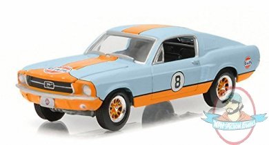 1:64 GL Muscle Series 16 1967 Custom Gulf Oil Ford Mustang Greenlight