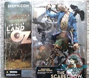 McFarlane Monsters Twisted Land of Oz Scarecrow Figure JC