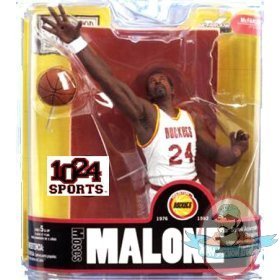 NBA Legends 3 Moses Malone Rare "Houston Rockets 1976-1982" Variant JC