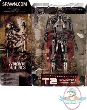 Movie Maniacs Series 5 Terminator T-800 Endoskeleton McFarlane JC