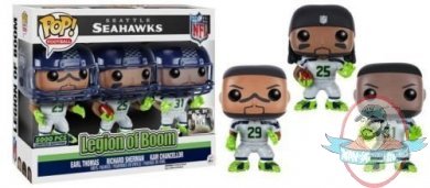 NFL POP! Seahawks Legion of Boom 3 Pack Vinyl Figure Funko