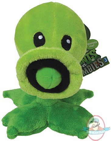 Plants vs Zombies Pea Shooter Plush 7-Inch by Jazwares