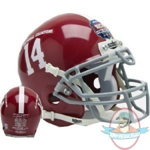 Alabama Crimson Tide 2011 BCS National Champions Mini XP Authentic Hel