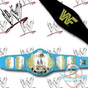 WWE Winged Eagle Blue Strap Championship Mini Size Replica Belt