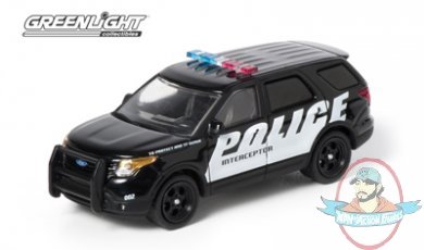 1:64 2013 Ford Explorer - Branded Police Interceptor by Greenlight 