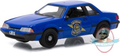 1:64 Hot Pursuit Series 16 1992 Ford Mustang Michigan State Police