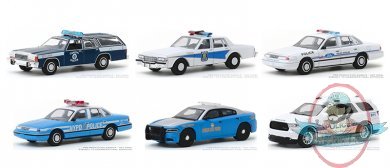 1:64 Hot Pursuit Series 33 Set of 6 by Greenlight 