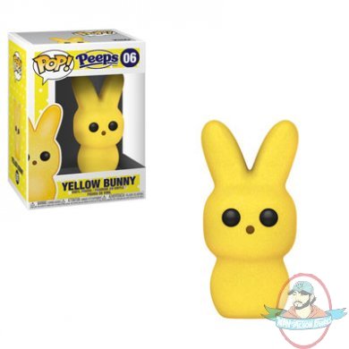 Pop! Candy Peeps Yellow Bunny #06 Vinyl Figure Funko