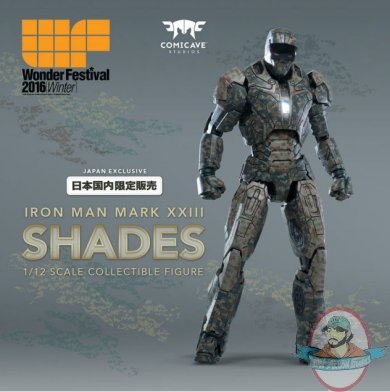 1/12 Shades Iron Man Mk 23 Wonder Festival 2016 Japan Show Exclusive