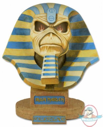 Life Sized Iron Maiden Powerslave Bust by Neca