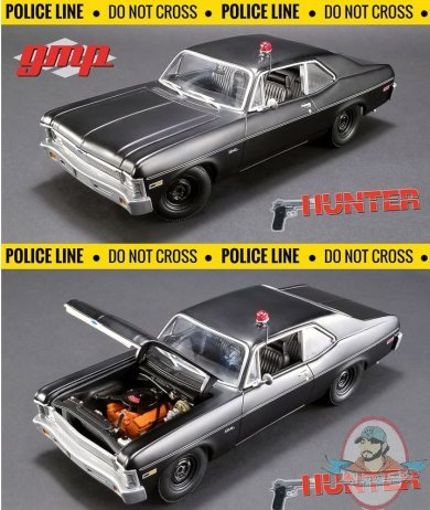 1:18 1971 Chevrolet Nova Police Hunter 1984-91 TV Series GMP