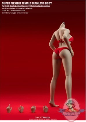 1/6 Female Super-Flexible Seamless Bodies PLLB2020-S43A TBLeague 