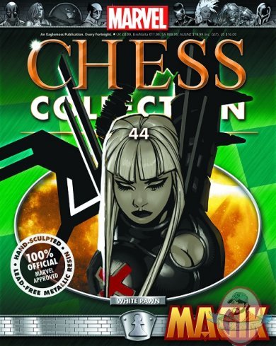 Marvel Chess Figurine Magazine #44 Magik White Pawn Eaglemoss