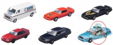 1:64 GreenLight Hollywood Series 5 Set of 6 1:64 GreenLight Hollywood Series 5 Set of 6